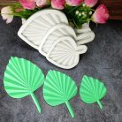 Legyező levél szilikon forma