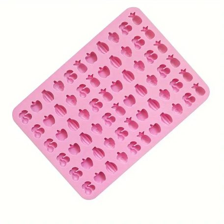 Gyümölcs alakú gumicukor szilikon forma