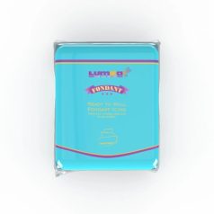 Kék neon hatású fondant, 250g - Lumea