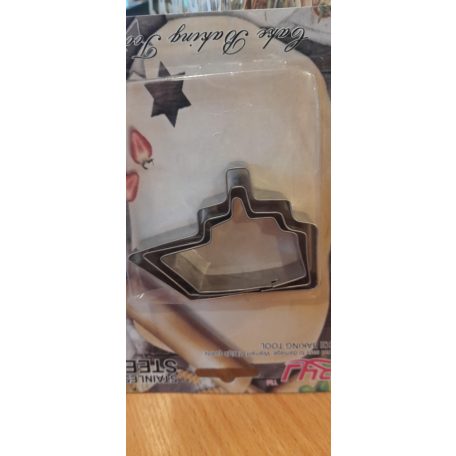 Fém kiszúró hajó 3 db-os