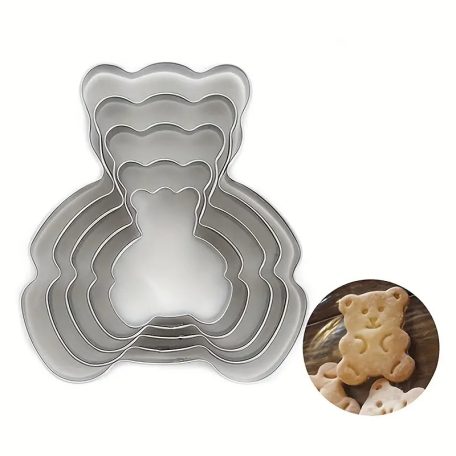 Sütemény kiszúró maci 3,5*3,8 cm