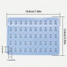 Maci alakú gumicukor szilikon forma 2.