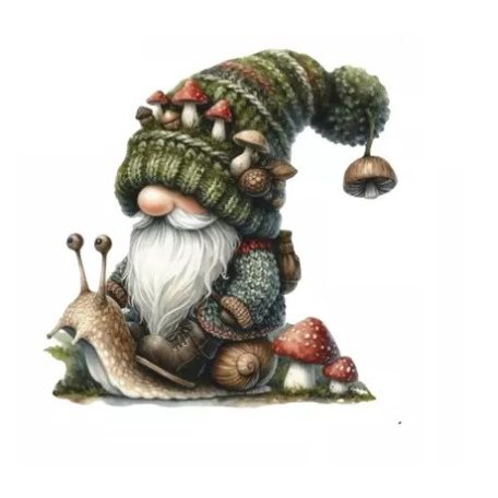 Őszi dekoráció sapkás manó 1.