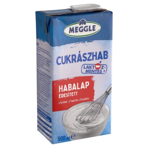 Meggle cukrászhab laktózmentes 500 ml