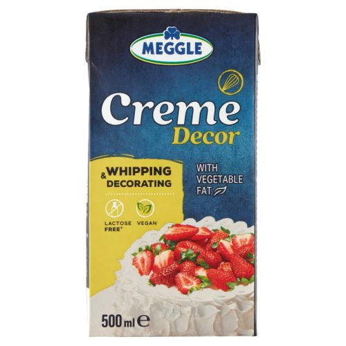 Meggle habalap creme decor vegán 500 ml