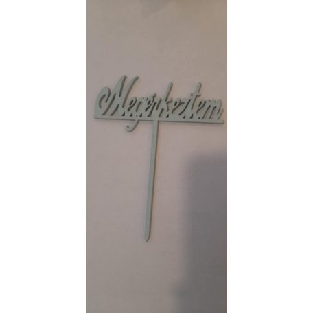 Megérkeztem kék fa beszúró