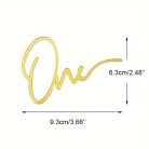 One felirat arany színben