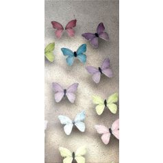 Ostyapillangó vegyes színben (16 db/csomag)