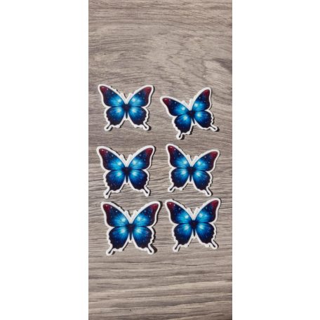 Ostyapillangó 6 db kék