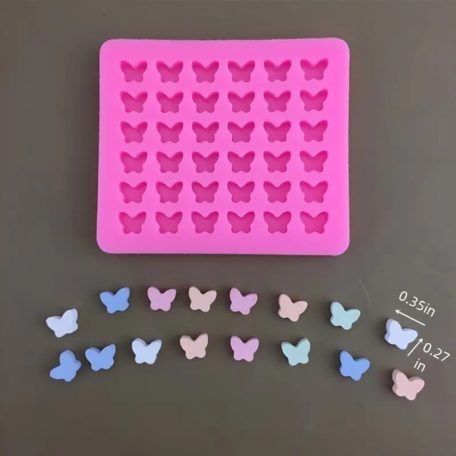 Pillangós szilikon forma