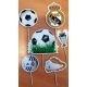 Tortabeszúró focis Real Madrid