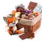 Őszi dekoráció Róka 13 cm