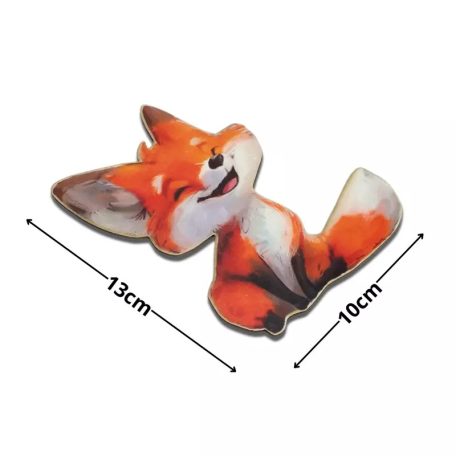 Őszi dekoráció Róka 13 cm