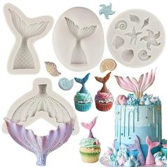 Szilikon sellő szilikon forma