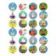 Sponge Bob cupcake nyomtatott ostyalap