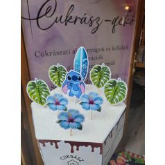 Stich tortabeszúró szett kék 9 db-os