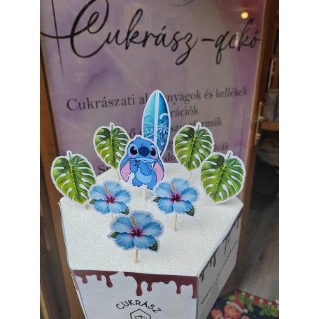 Stich tortabeszúró szett kék 9 db-os