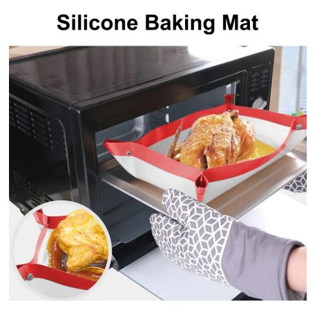 Szilikon  sütőlap 30x40 cm összecsatolhatós