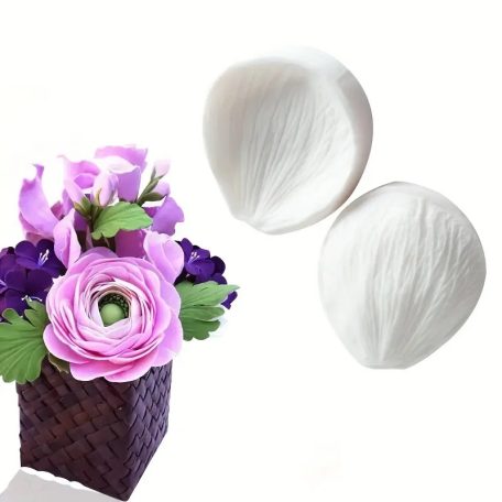 Virág  szirom szilikon forma 1.