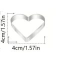 Szív alakú sütemény kiszúró kicsi 4 cm