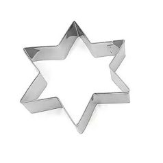 Fém kiszúró csillag