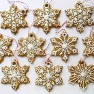 Fém kiszúró hópehely