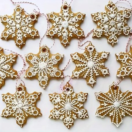 Fém kiszúró hópehely