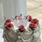 Torta tiara ezüst 2.