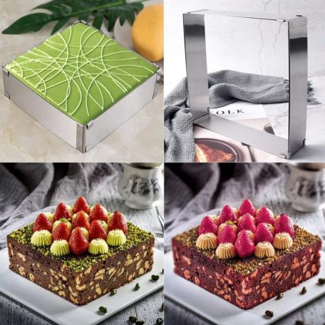 Állítható tortaforma 10-18 cm